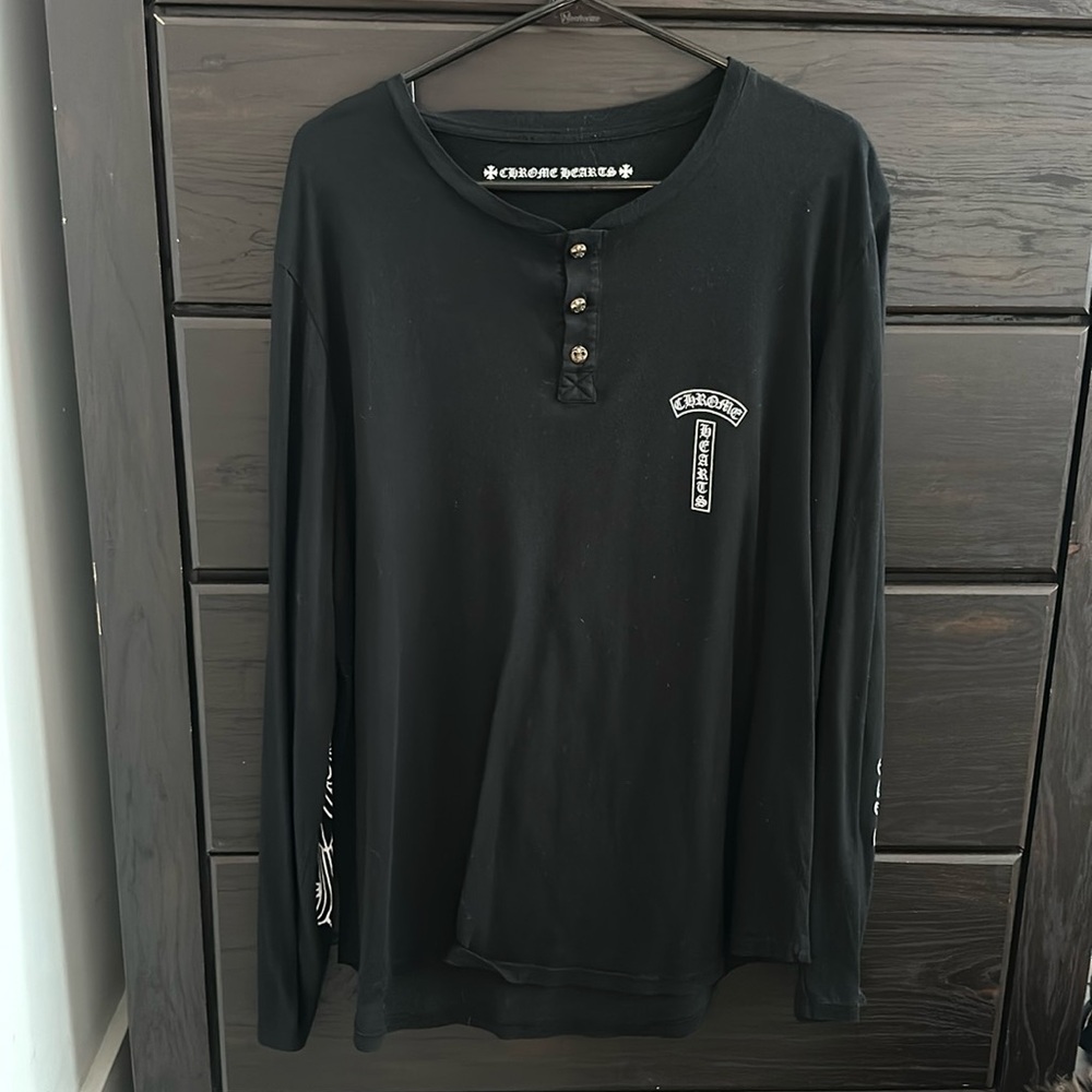Chrome hearts long sleeve shirt